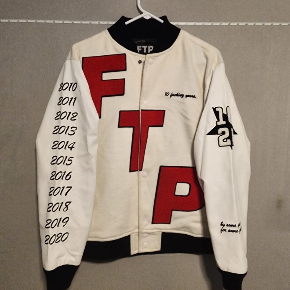 FTP 10 Years Varsity Jacket